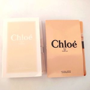Chloe sampler x 2 vials, brand new!